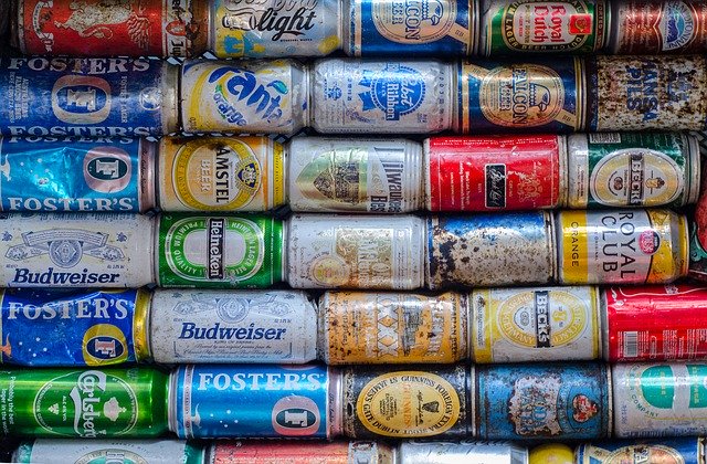 Cans for recycling